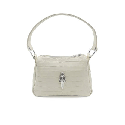 Chrome Hearts White Alligator Leather Nugget Bag - SHENGLI ROAD MARKET