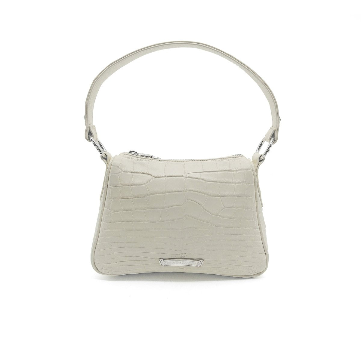Chrome Hearts White Alligator Leather Nugget Bag - SRM