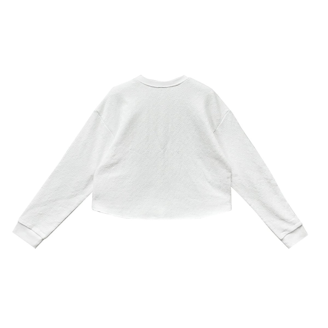 Chrome Hearts White Cross Tonal Sweatshirt - SHENGLI ROAD MARKET