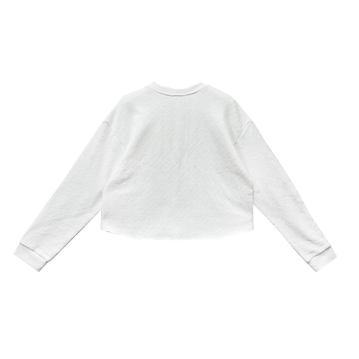 Chrome Hearts White Cross Tonal Sweatshirt - SHENGLI ROAD MARKET