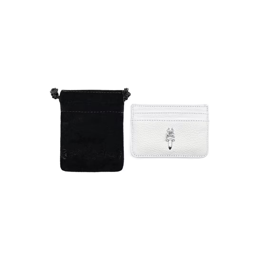 Chrome Hearts White Dagger Card Holder - SHENGLI ROAD MARKET