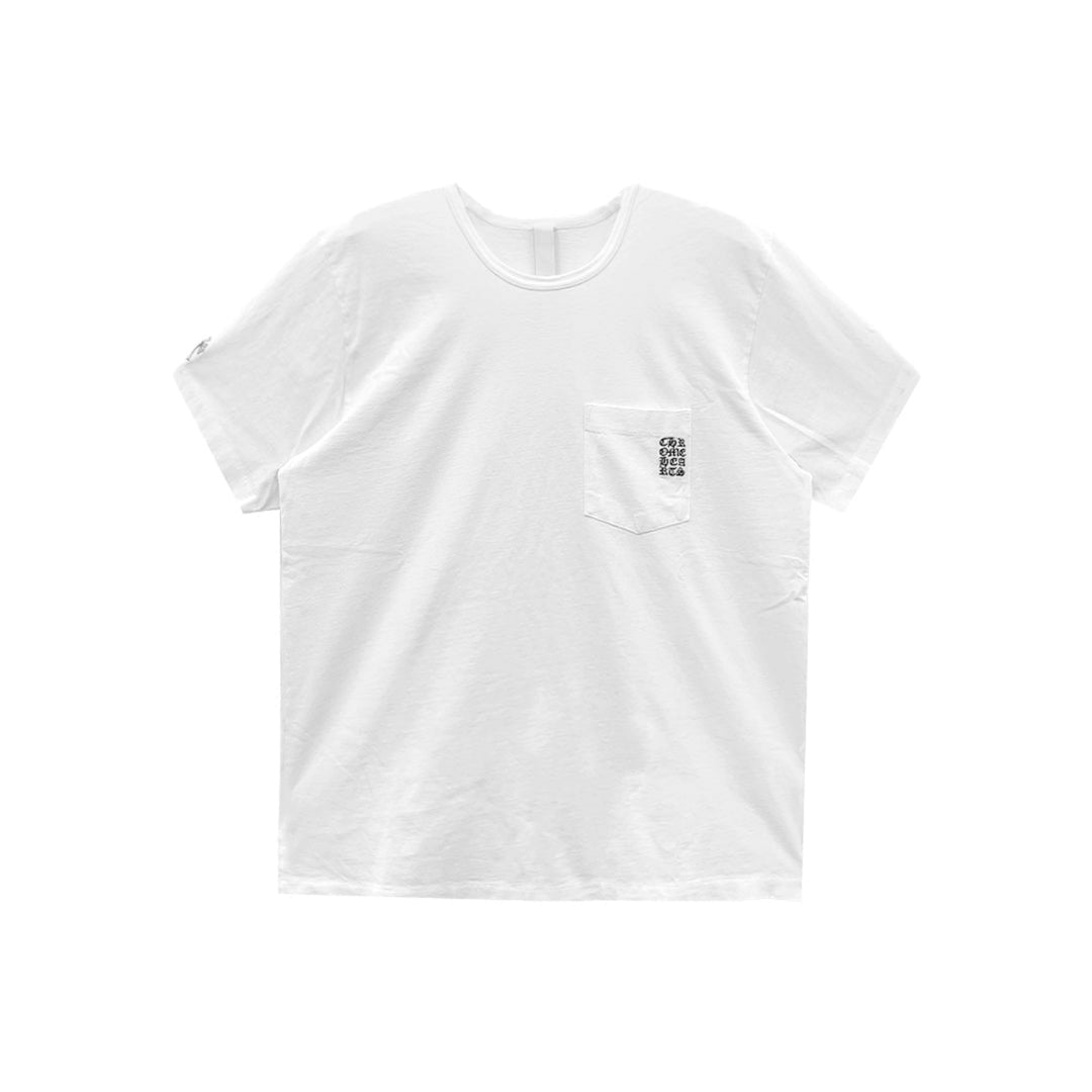 Chrome Hearts White GRP Pocket Short Sleeve Tee - SHENGLI ROAD MARKET