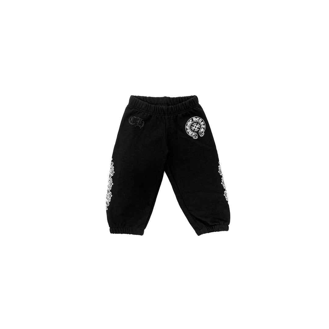 Chrome Hearts White Horseshoe Cross Sweatpants For Kids - SHENGLI ROAD MARKET