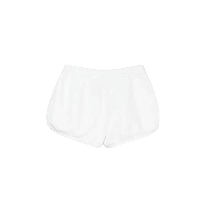 Chrome Hearts White Leather Cross Sweat Shorts - SHENGLI ROAD MARKET