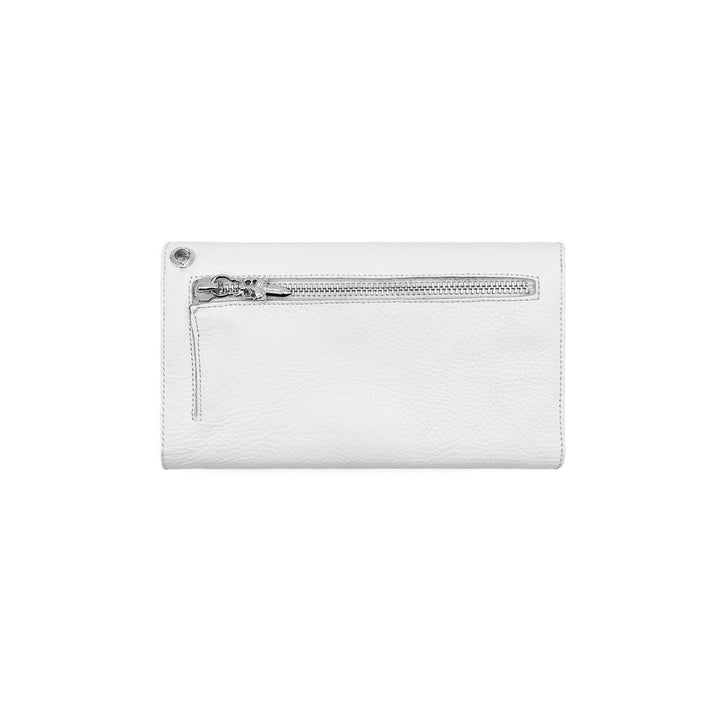 Chrome Hearts White Long Folded Wallet - SHENGLI ROAD MARKET