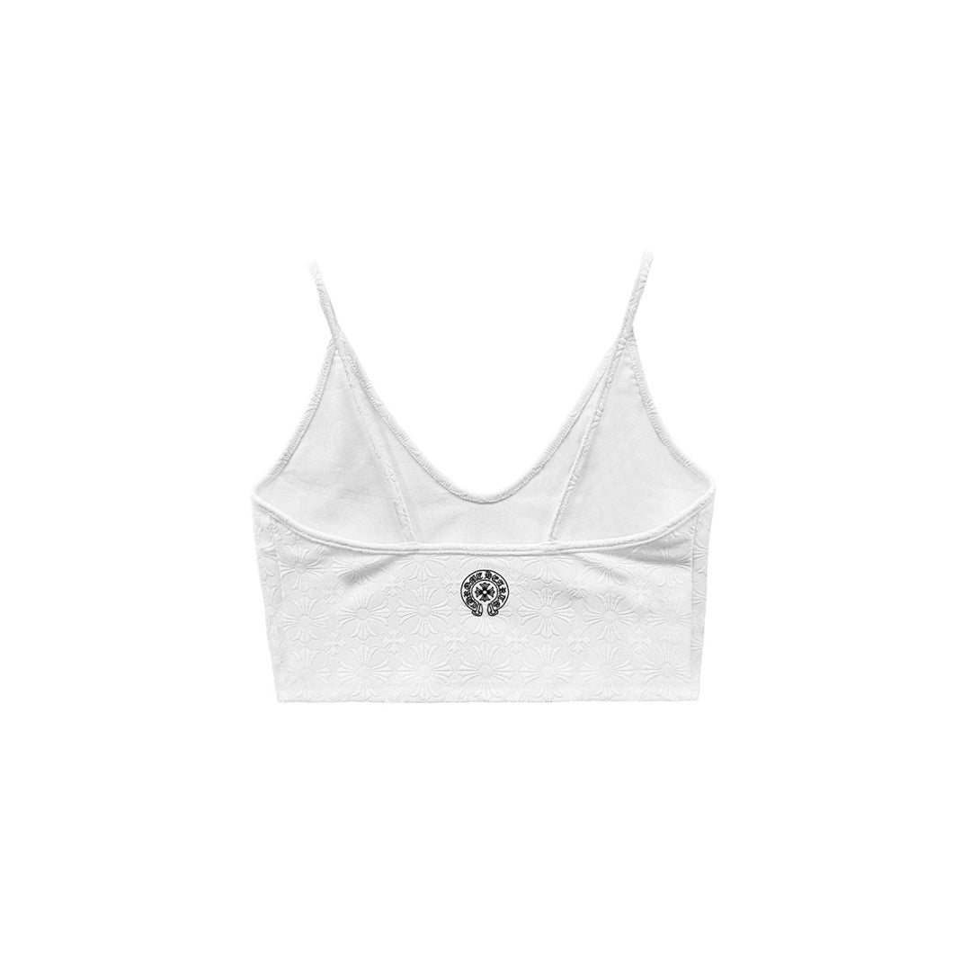 Chrome Hearts White Monogram Horseshoe Logo Tank Top - SHENGLI ROAD MARKET