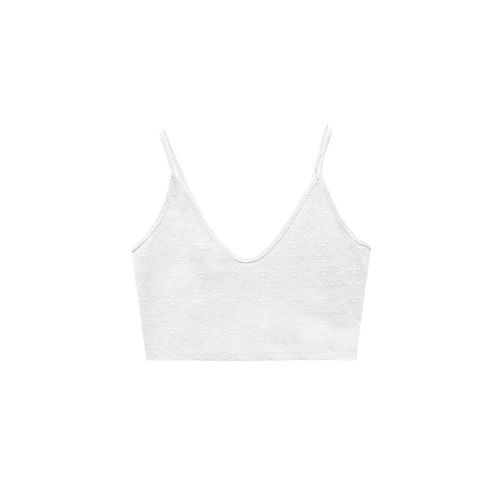 Chrome Hearts White Monogram Horseshoe Logo Tank Top - SHENGLI ROAD MARKET