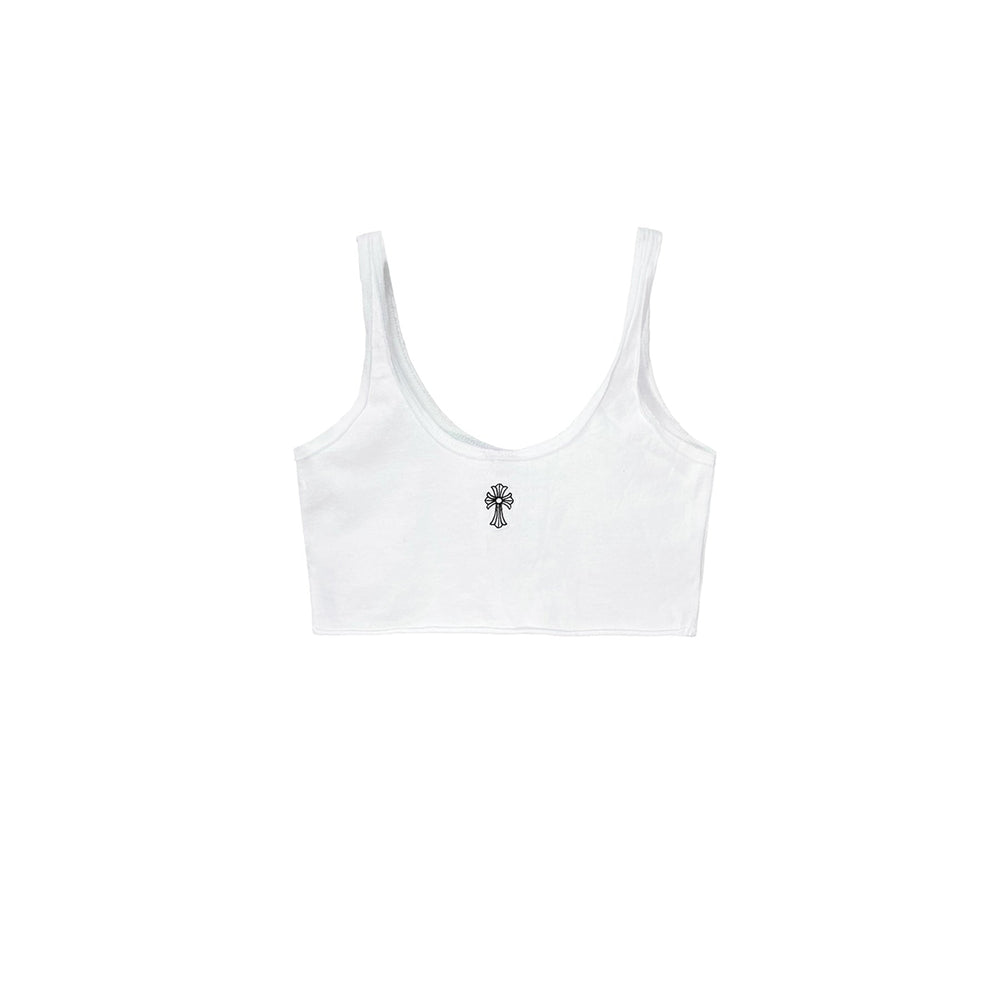 Chrome Hearts White Short Version Tank Top - SHENGLI ROAD MARKET