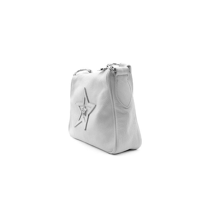 Chrome Hearts White Star Patch Leather Chicken Nugget Bag - SHENGLI ROAD MARKET