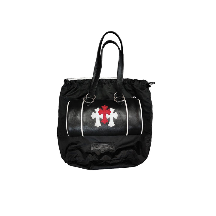 Chrome Hearts White&Red Cemetery Cross Patch Domino Bag - SHENGLI ROAD MARKET