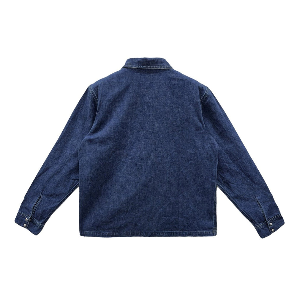 Chrome Hearts Work Dog Denim Shirt Jacket - SHENGLI ROAD MARKET