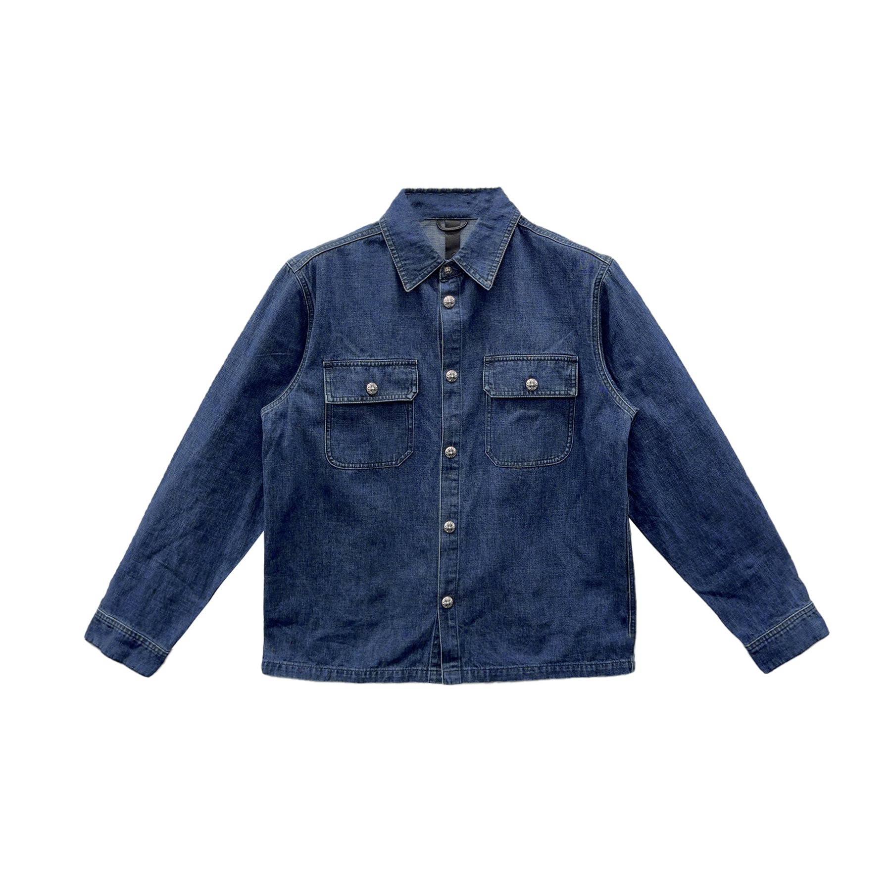 クロムハーツ　ワークドッグ Chrome Hearts Work Dog Denim Shirt Jacket - SRM – SHENGLI ROAD MARKET