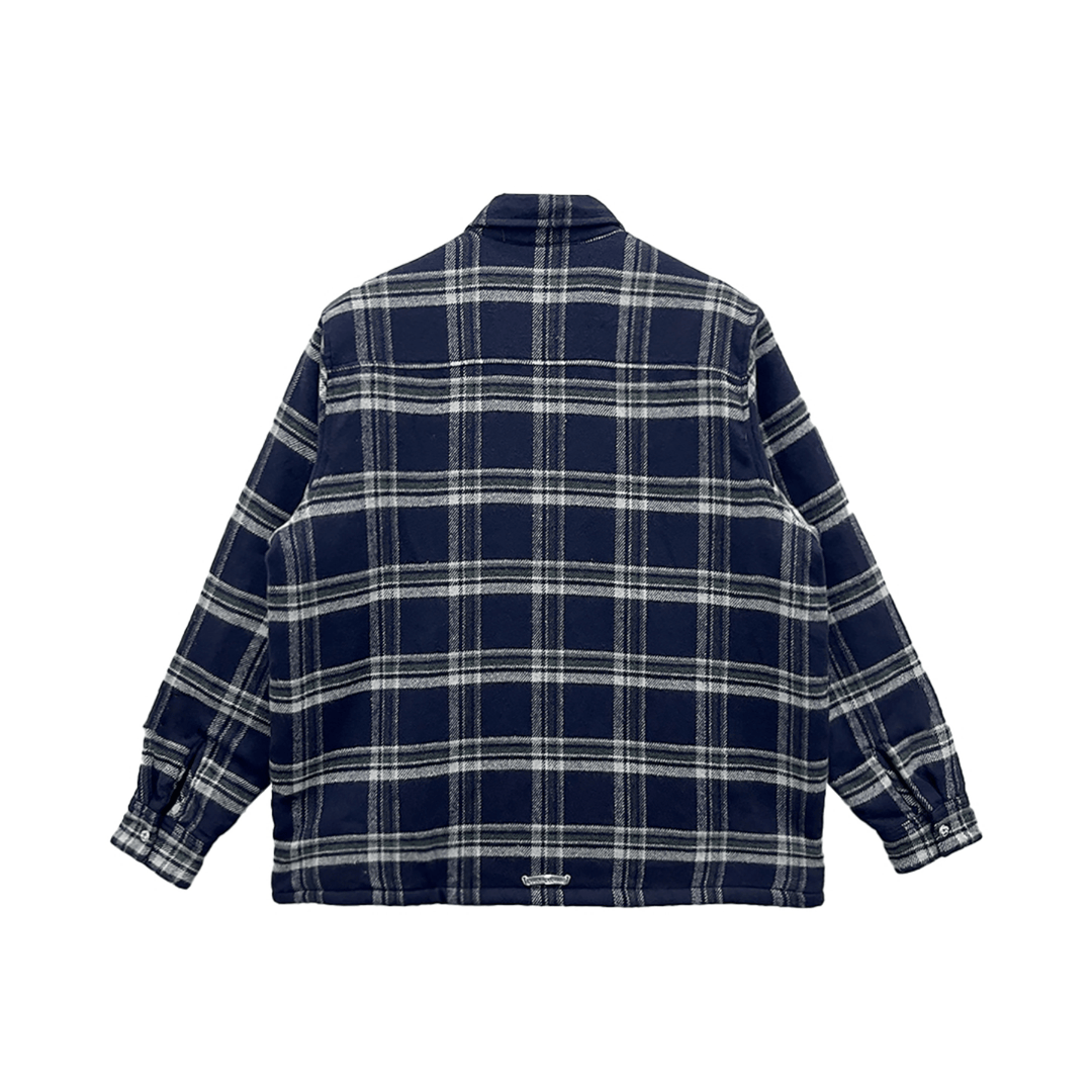 Chrome Hearts Work Dog Pile Lined Flannel Shirt Jacket - SHENGLI ROAD MARKET