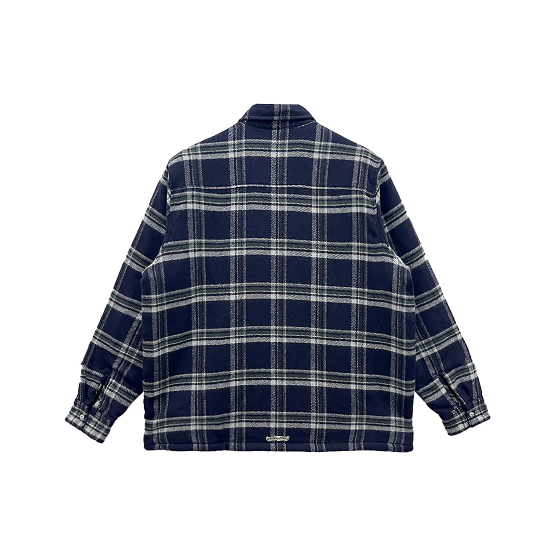 Chrome Hearts Work Dog Pile Lined Flannel Shirt Jacket - SRM