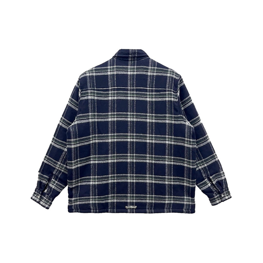 Chrome Hearts Work Dog Pile Lined Flannel Shirt Jacket - SHENGLI ROAD MARKET