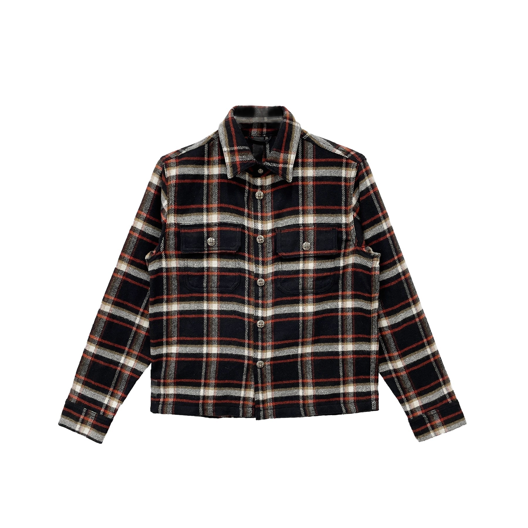 クロムハーツ ワークドッグ チェック シャツ ジャケット - SRM