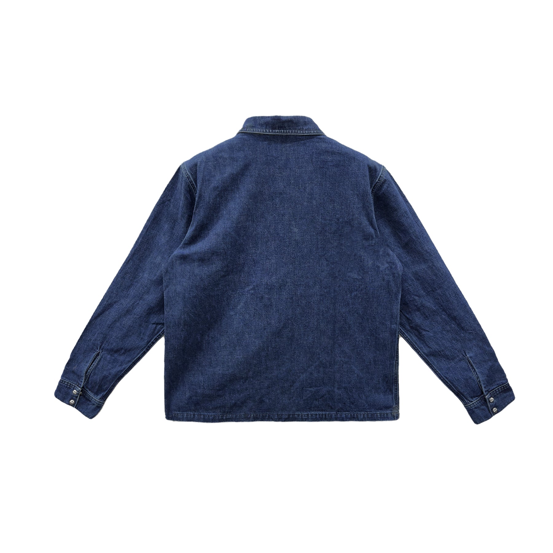 Chrome Hearts Work Dog Quilted Denim Shirt Jacket - SRM – SHENGLI