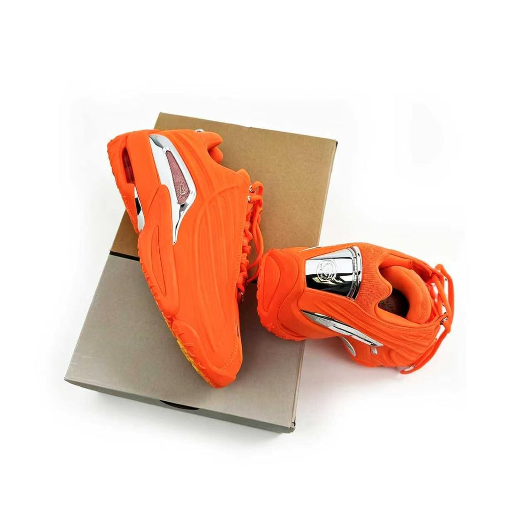 Chrome Hearts x Drake x Nike NOCTA Hot Step 2 Orange Sneakers - SHENGLI ROAD MARKET