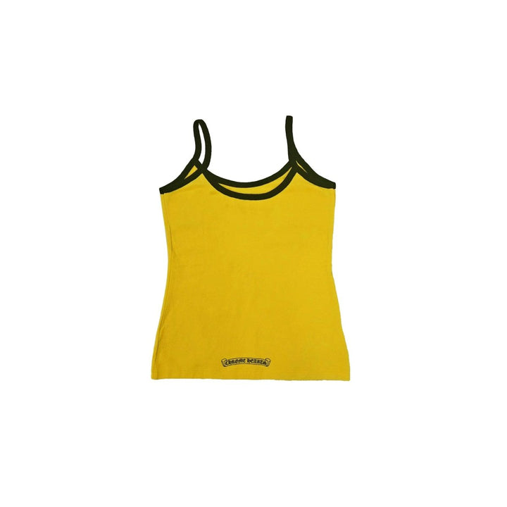 Chrome Hearts Yellow＆Black Horseshoe Logo Tank top - SHENGLI ROAD MARKET