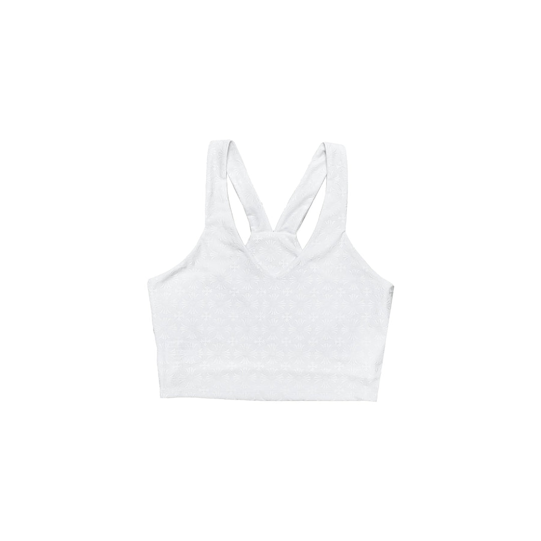 Chrome Hearts Horseshoe All-over Pattern Rib Tanktop