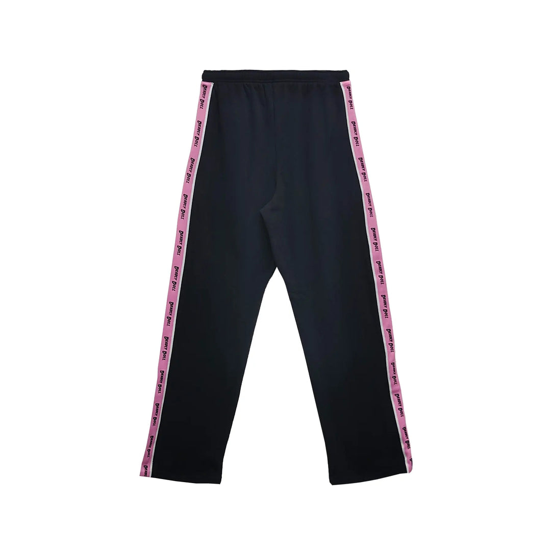 Deadly Doll Black Bubble Stripe Sweatpants - SHENGLI ROAD MARKET