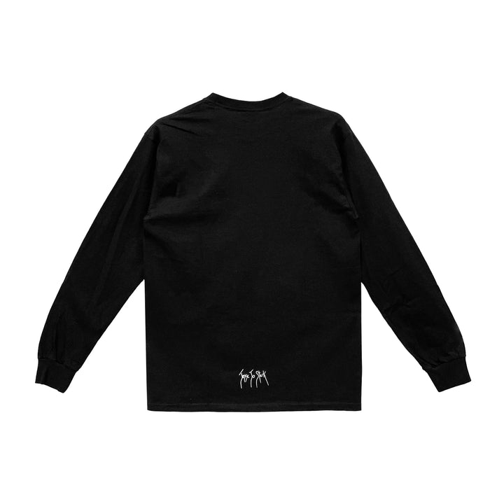 Deadly Doll Doomed Pussycat Long Sleeve Tee - SHENGLI ROAD MARKET