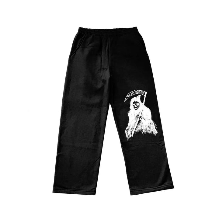 Deadly Doll Grim Reaper Sweatpants - SHENGLI ROAD MARKET