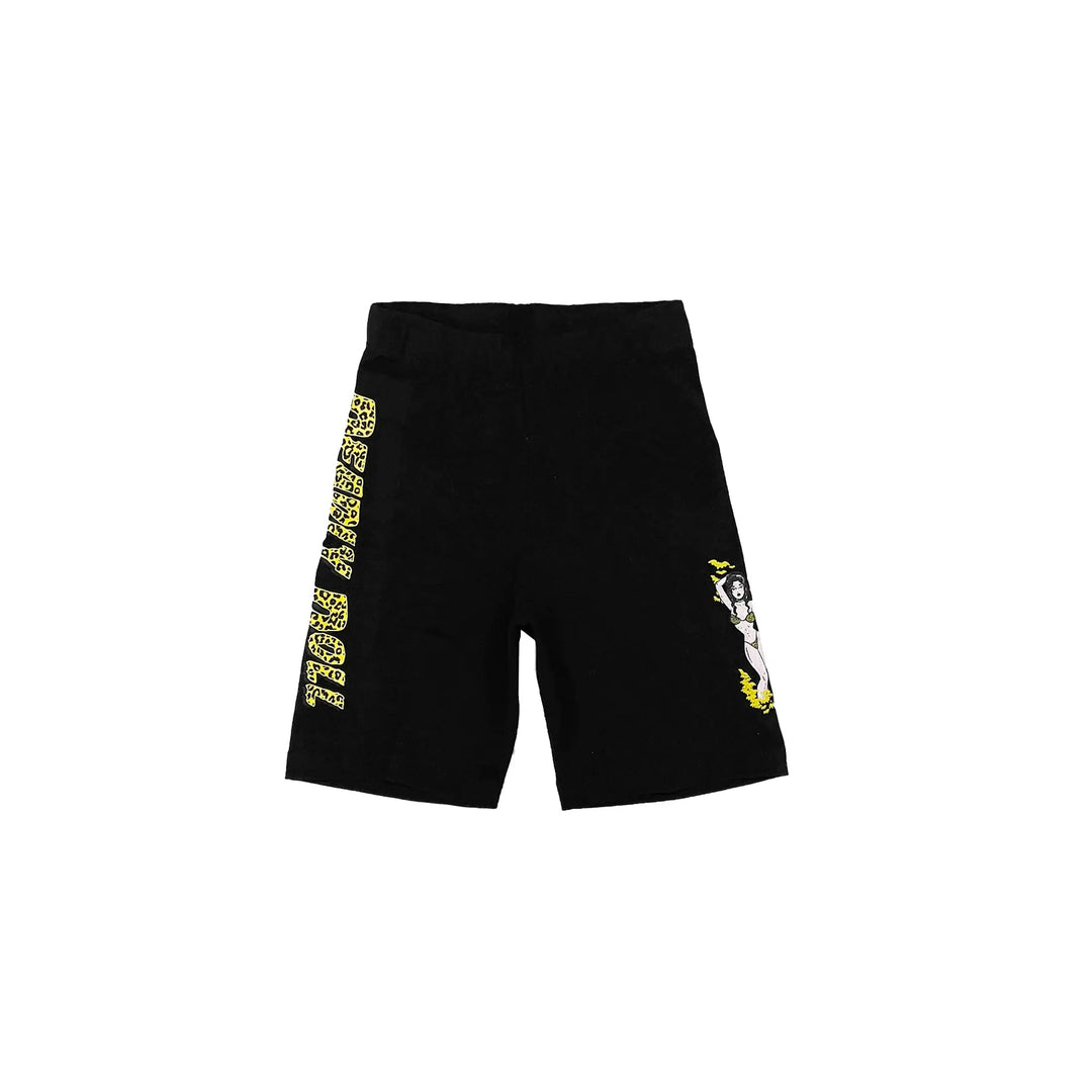 Deadly Doll Leopard Comic Graphic Cycling Shorts - SHENGLI ROAD MARKET