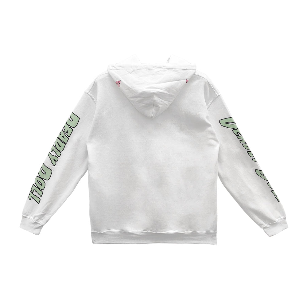 Deadly Doll VTG Fairy Wing Graphic Pullover Hoodie - SHENGLI ROAD MARKET