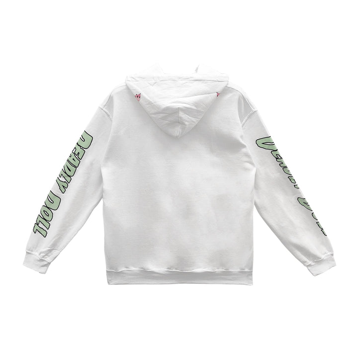 Deadly Doll VTG Fairy Wing Graphic Pullover Hoodie - SHENGLI ROAD MARKET