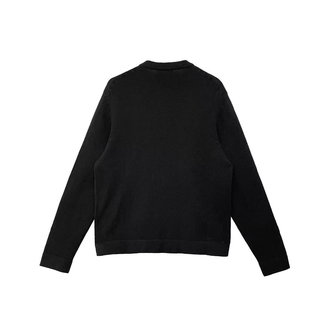 Dior Black Cashmere Long Sleeve Sweatshirt - SHENGLI ROAD MARKET