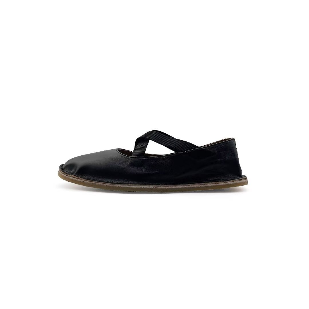 Dries Van Noten Black Leather Shoes - SHENGLI ROAD MARKET