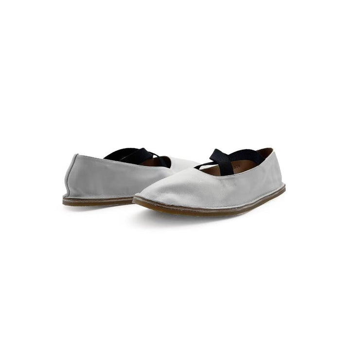 Dries Van Noten Off - White Leather Shoes - SHENGLI ROAD MARKET