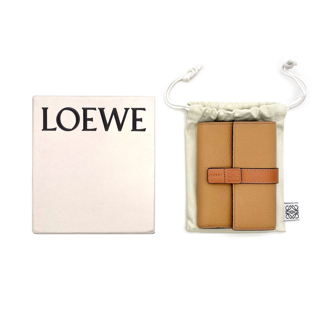 Loewe Soft Grained Calf Leather Brown Wallet