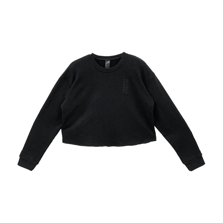 Chrome Hearts Tonal Monogram Cross Black Sweatshirt