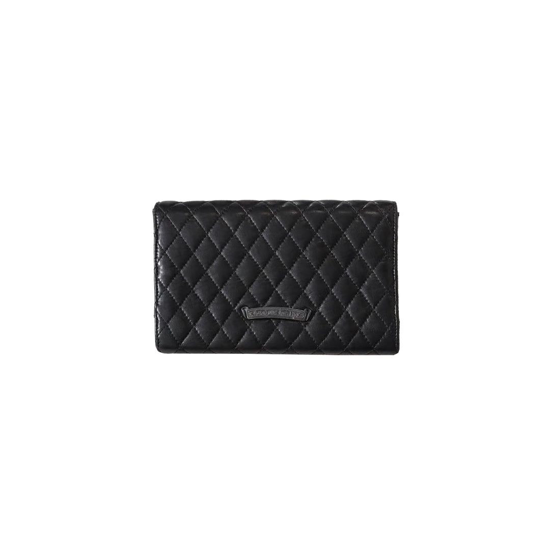 Chrome Hearts Flap Quilted Wallet