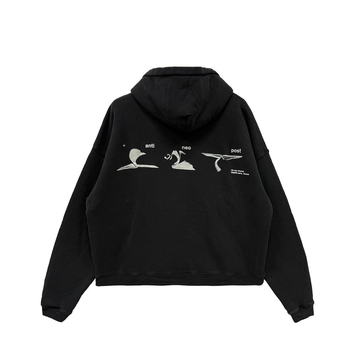 Enfants Riches Déprimés Anti Neo Post Black Pullover Hoodie - SHENGLI ROAD MARKET