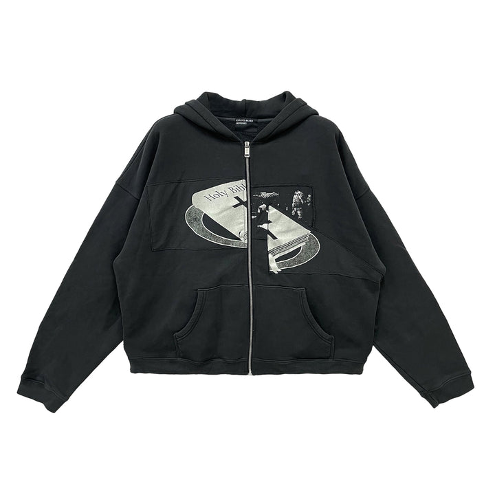 Enfants Riches Déprimés Assemblage Holy Bible Black Zip Up Hoodie - SHENGLI ROAD MARKET