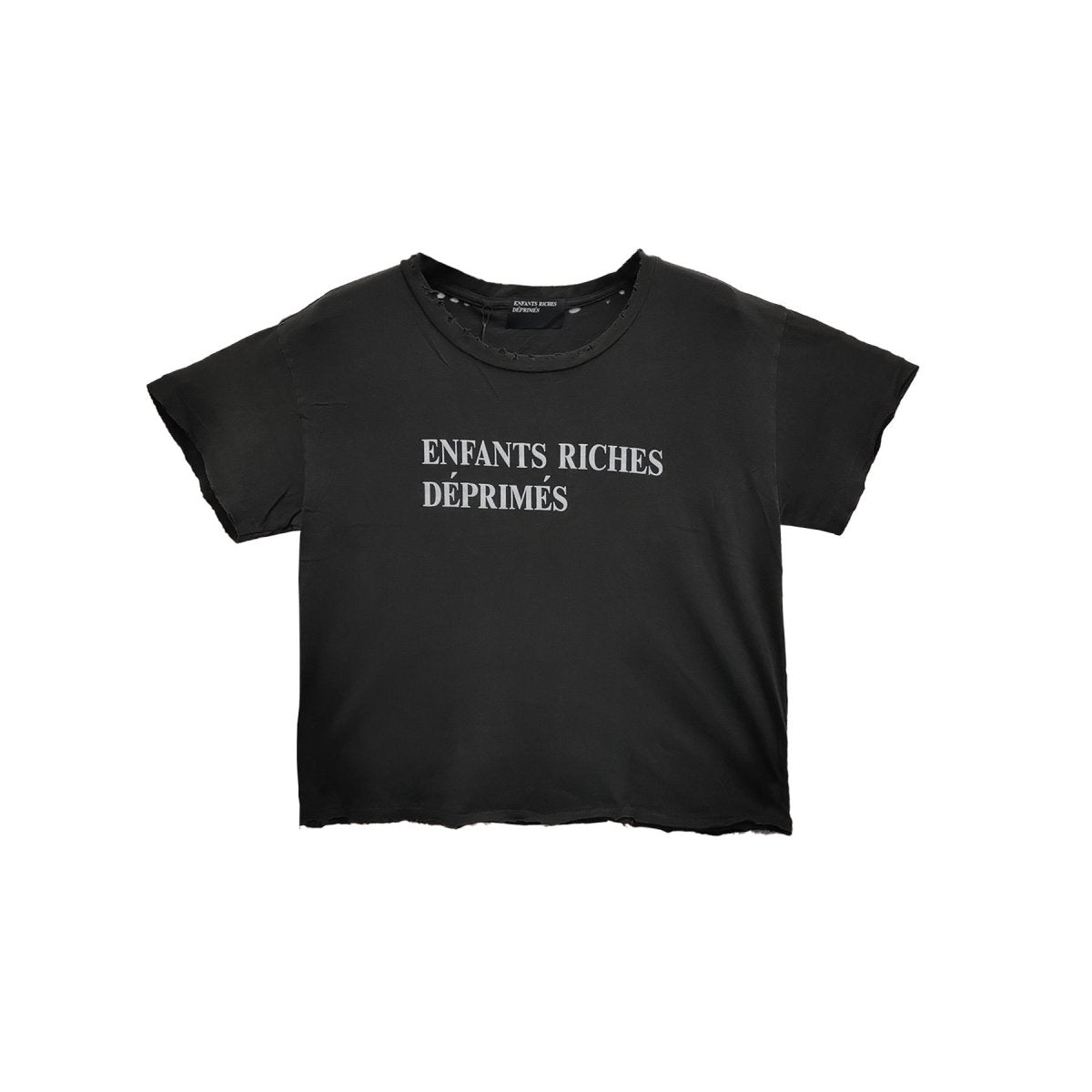 Enfants Riches Déprimés Classic Logo Short Sleeve Black T-Shirt Tee - SHENGLI ROAD MARKET