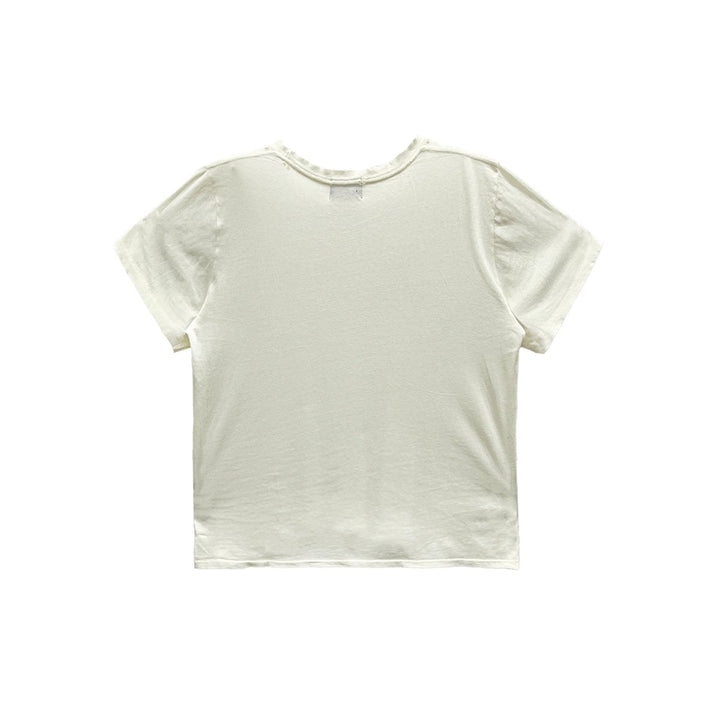 Enfants Riches Déprimés Classic Logo Short Sleeve White T-Shirt Tee - SHENGLI ROAD MARKET