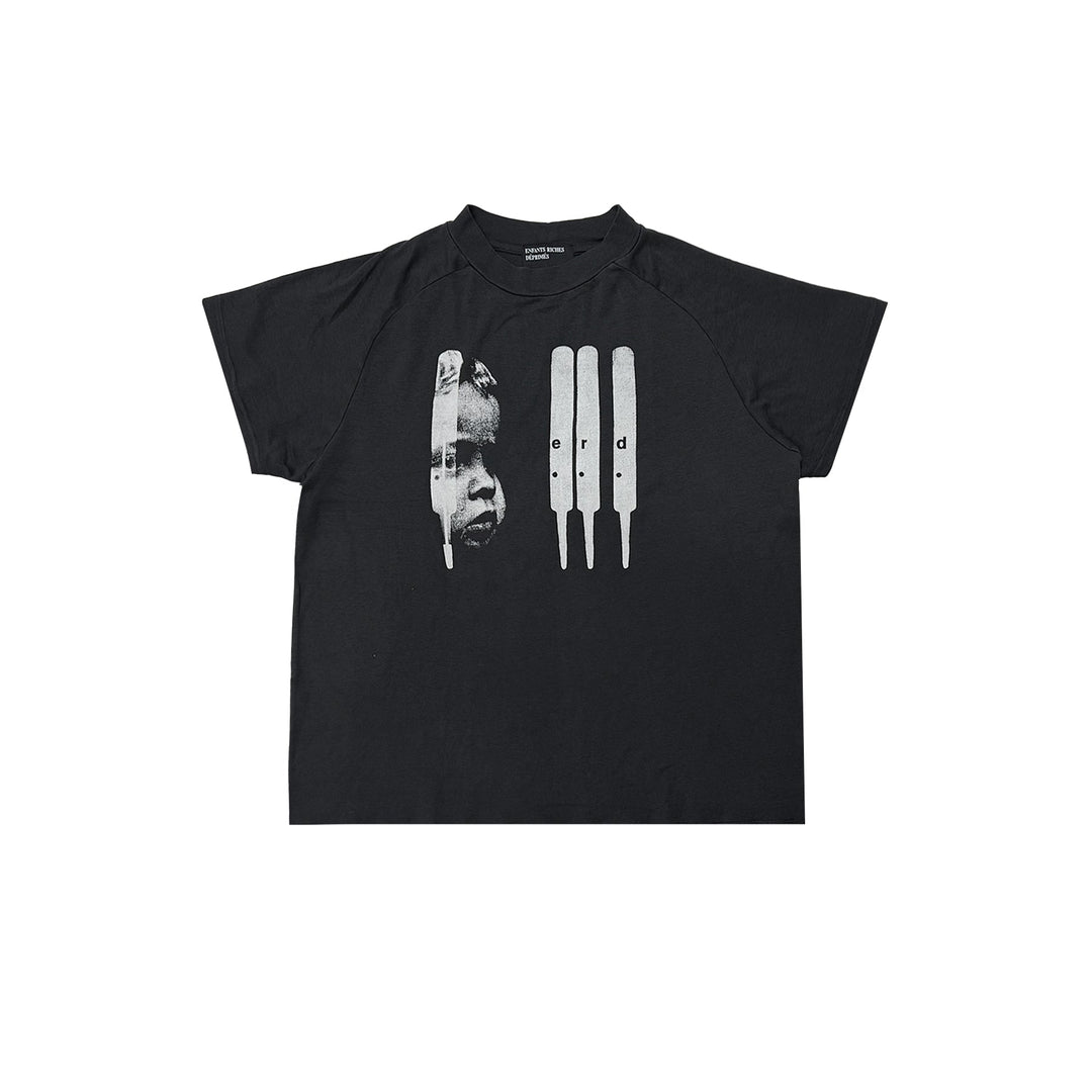 Enfants Riches Déprimés ERD Baby Raglan Black Short Sleeve T-Shirt Tee - SHENGLI ROAD MARKET