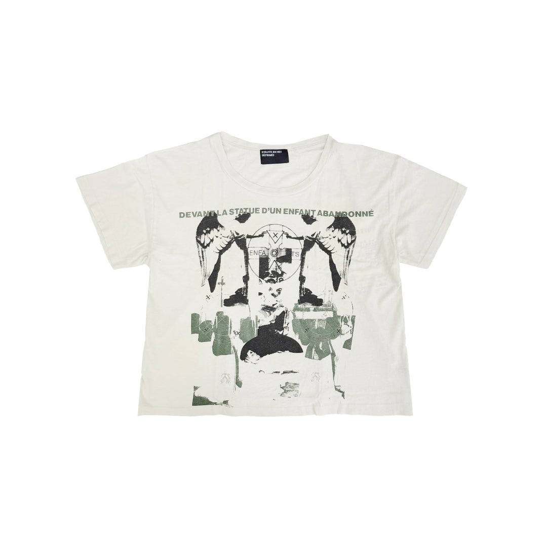 Enfants Riches Déprimés Nun Kicks Baby Dirty White Short Sleeve Tee - SHENGLI ROAD MARKET