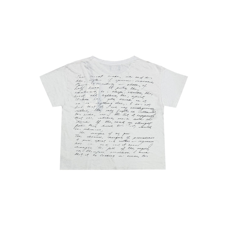 Enfants Riches Déprimés Pharmacist's Daughter Printed Cotton Short Sleeve Tee - SHENGLI ROAD MARKET