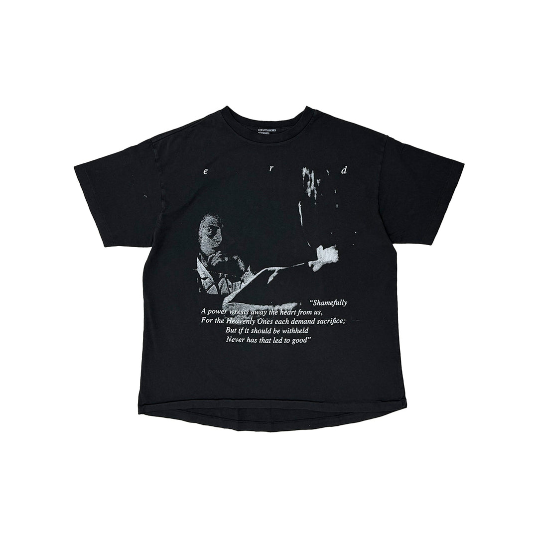 Enfants Riches Déprimés Reflection Faded Black Short Sleeve T-Shirt Tee - SHENGLI ROAD MARKET