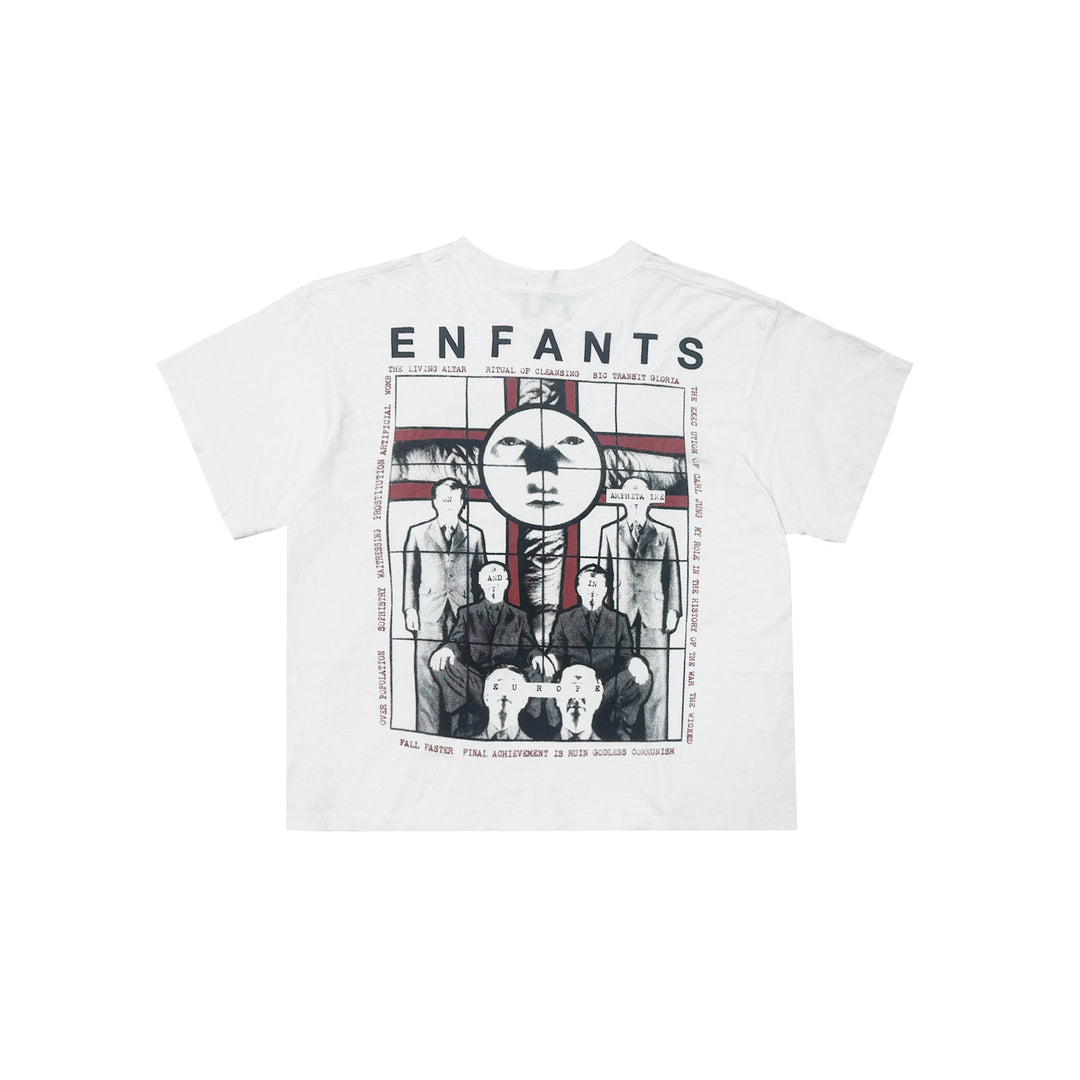 Enfants Riches Déprimés Ritual Prayer White Short Sleeve T-Shirt Tee - SHENGLI ROAD MARKET