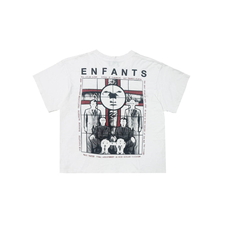 Enfants Riches Déprimés Ritual Prayer White Short Sleeve T-Shirt Tee - SHENGLI ROAD MARKET