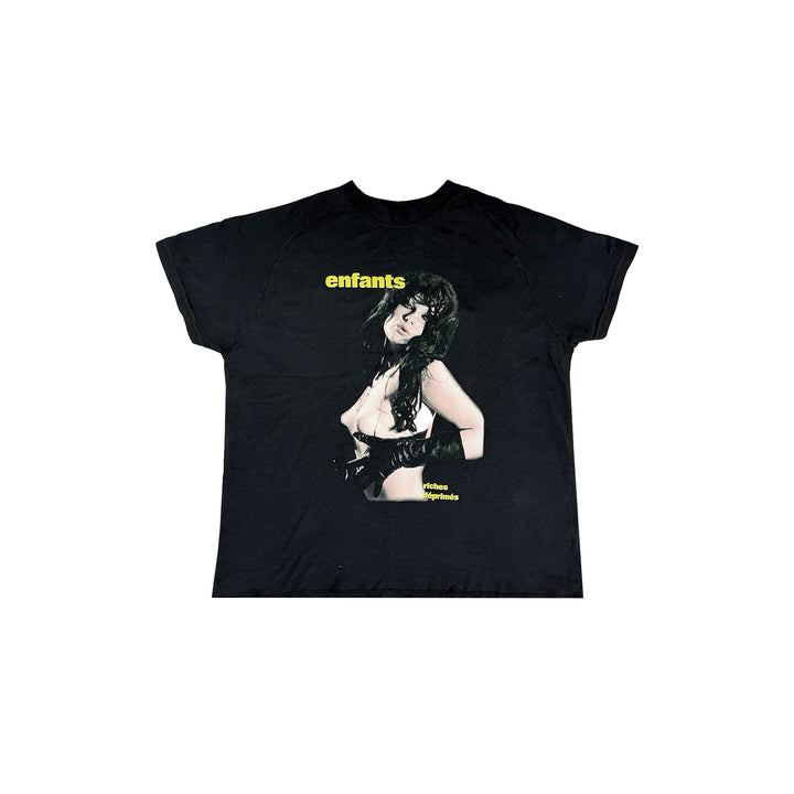 Enfants Riches Déprimés Slave Girl Raglan Black Short Sleeve T-Shirt Tee - SHENGLI ROAD MARKET