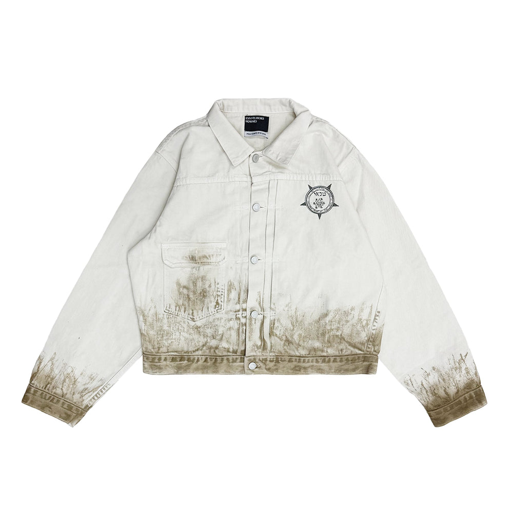 Enfants Riches D¨¦prim¨¦s The Dream That Won't Go Away Denim Jacket - SHENGLI ROAD MARKET