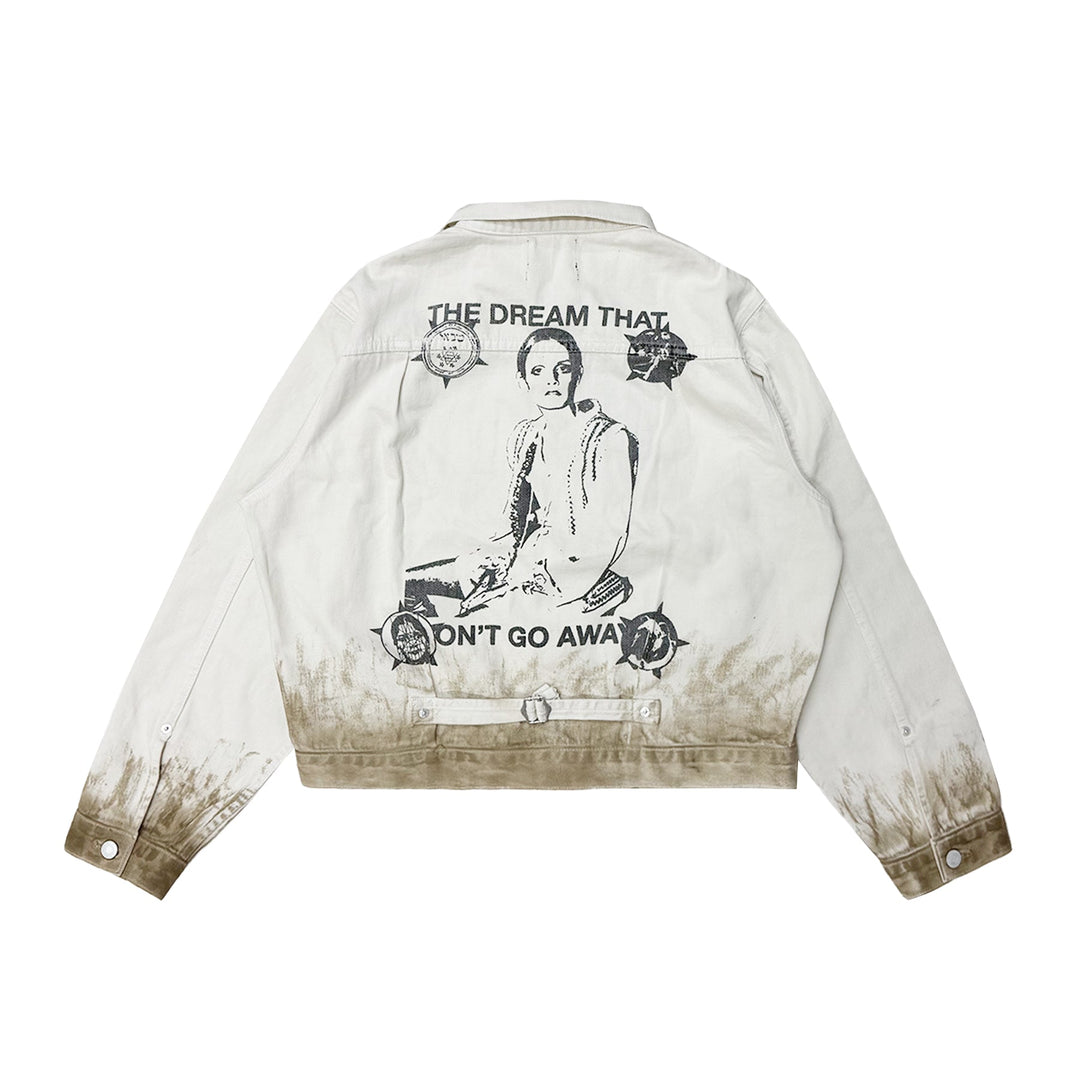 Enfants Riches Déprimés The Dream That Won't Go Away Denim Jacket - SHENGLI ROAD MARKET