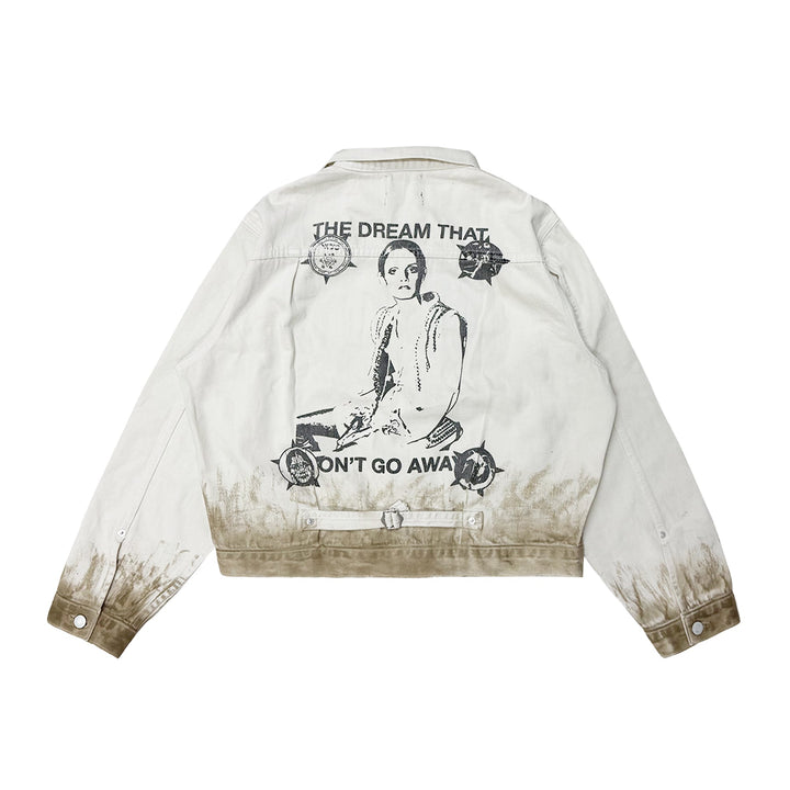 Enfants Riches Déprimés The Dream That Won't Go Away Denim Jacket - SHENGLI ROAD MARKET